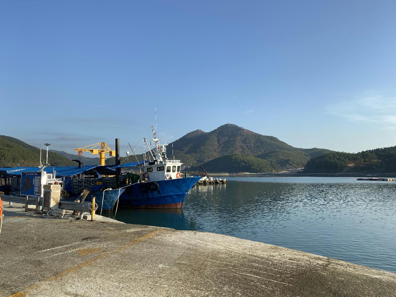 사량도 대도 포인트 13물이라 바다상황이 너무 안좋았다.