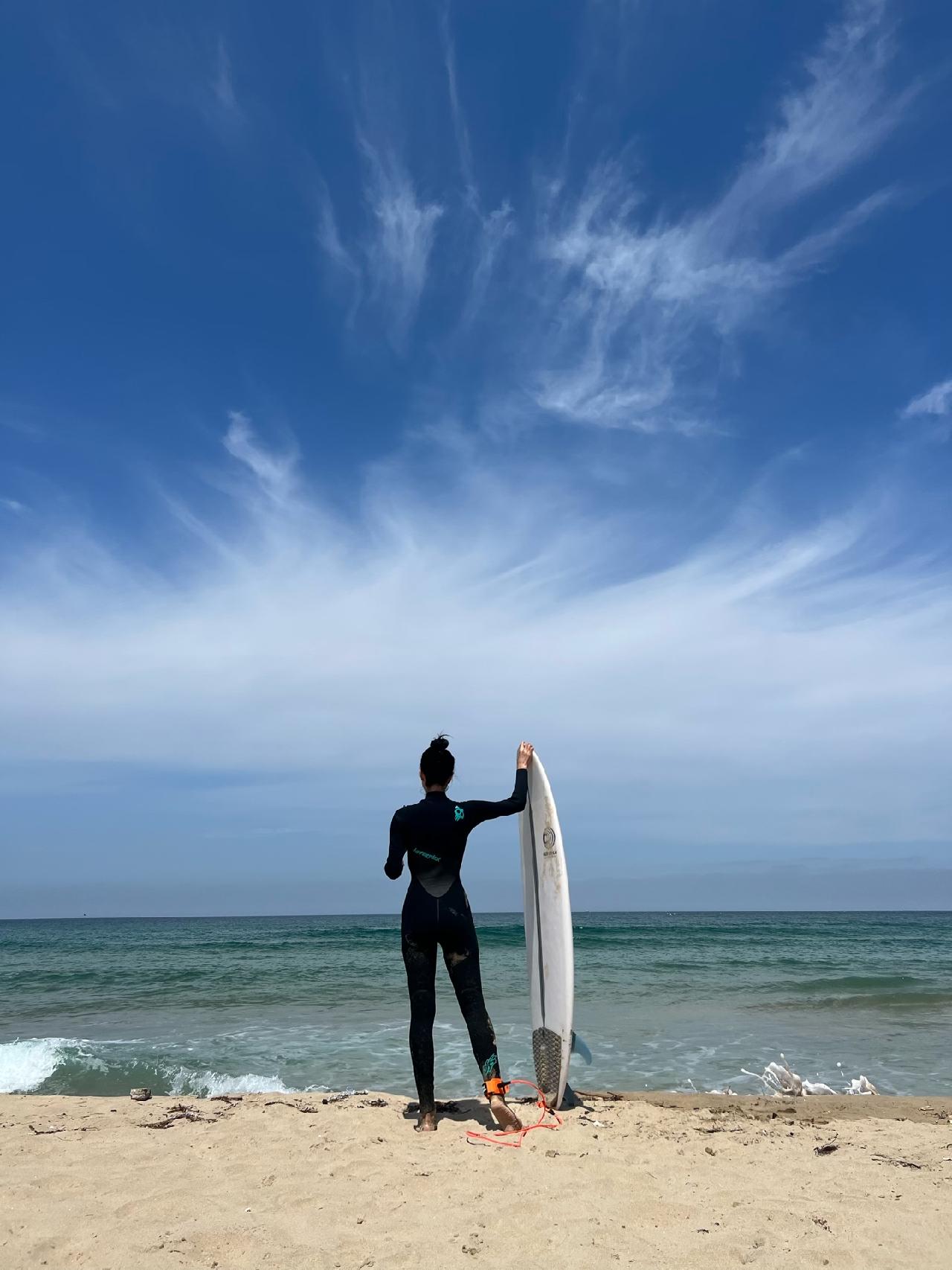 오랜만에 서핑데이