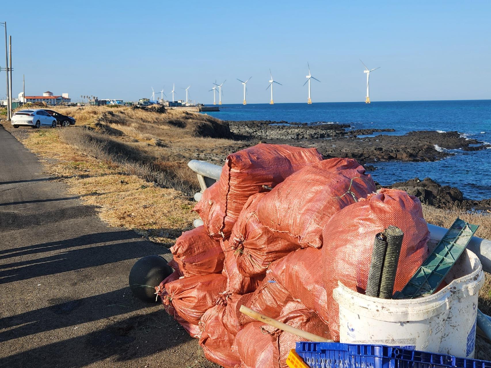 [2023.04.13(목)] 제주도 판포 해양정화활동